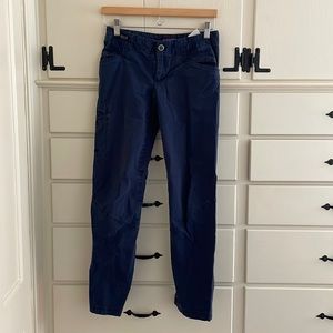 Patagonia, Rock Climbing Pants, Navy Blue, Size 0